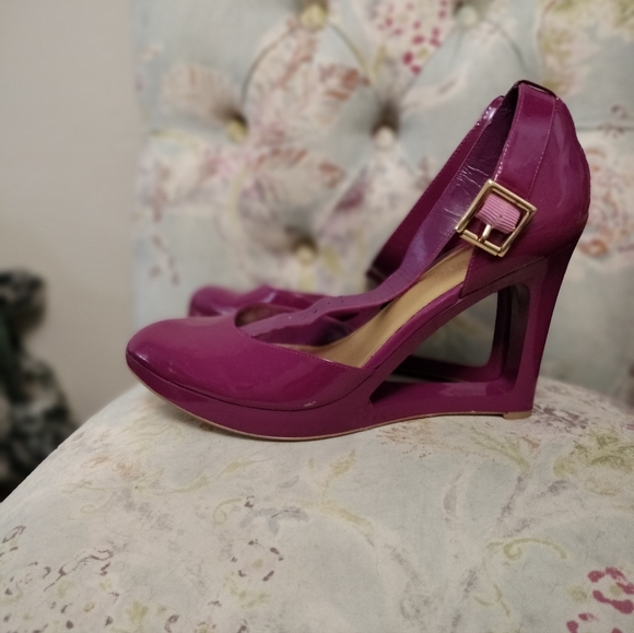Nine West Magenta 🔥 Heels - Picture 4 of 5